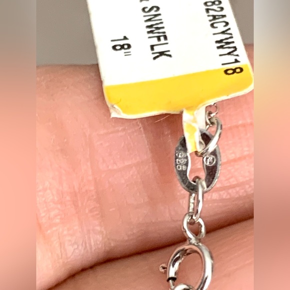 Vintage 925 Sterling Silver Etched Heart Pendant Necklace - Picture 10 of 16